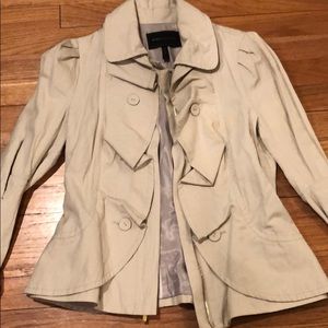 BCBG tan jacket
